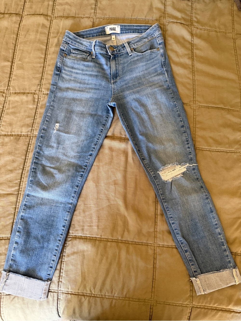 PAIGE Kylie Light Wash Jeans